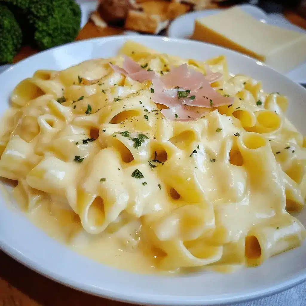 Nudeln in Käse-Sahne-Soße