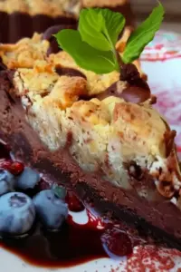 Nutellatorte mit Streuseln