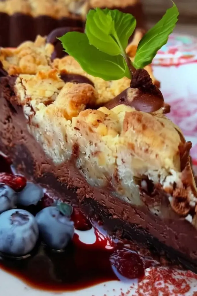 Nutellatorte mit Streuseln - Cremiger Schokoladentraum 2 Nutellatorte mit Streuseln Rezept