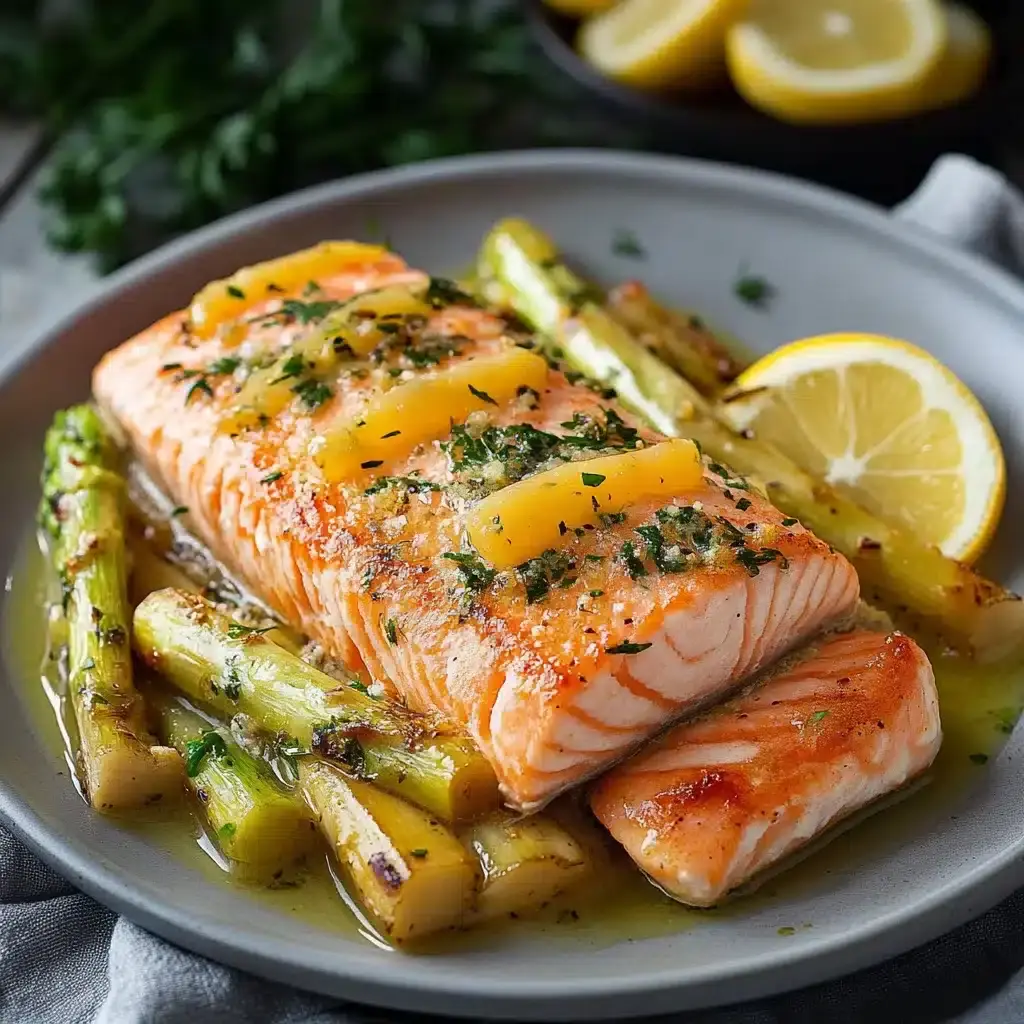 Ofenspargel mit Lachs & Orangen-Limetten-Butter: Ein Unglaubliches Ultimatives Rezept
