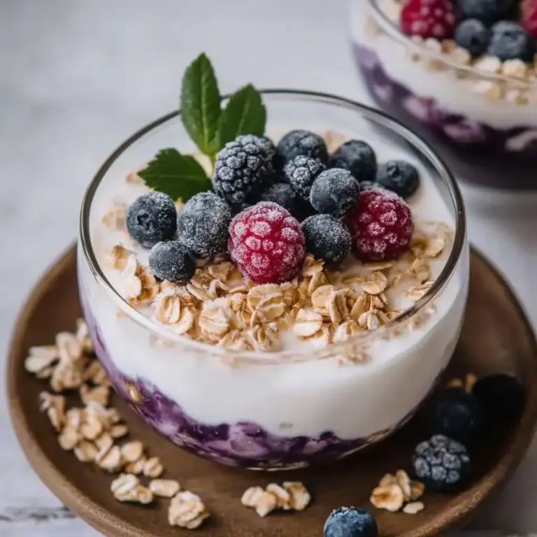Overnight Oats mit gefrorenen Heidelbeeren: Ein Unglaubliches Ultimatives Rezept