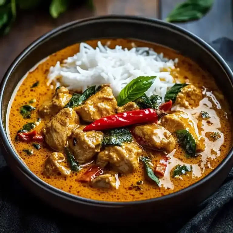 Panang Hähnchen Curry: Ein Unglaubliches Ultimatives Rezept mit 7 Aromen