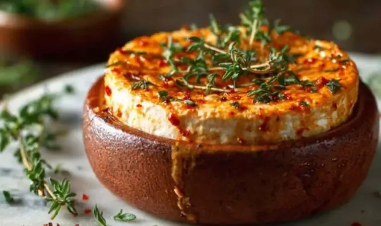 Cremiger Paprika-Ziegenkäse-Aufstrich mit Thymian – Schnelles Rezept