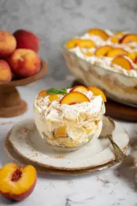 Pfirsich Tiramisu