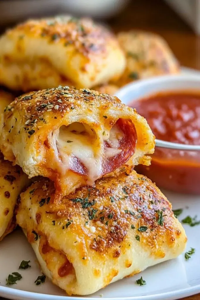 Pizzabrötchen im Airfryer