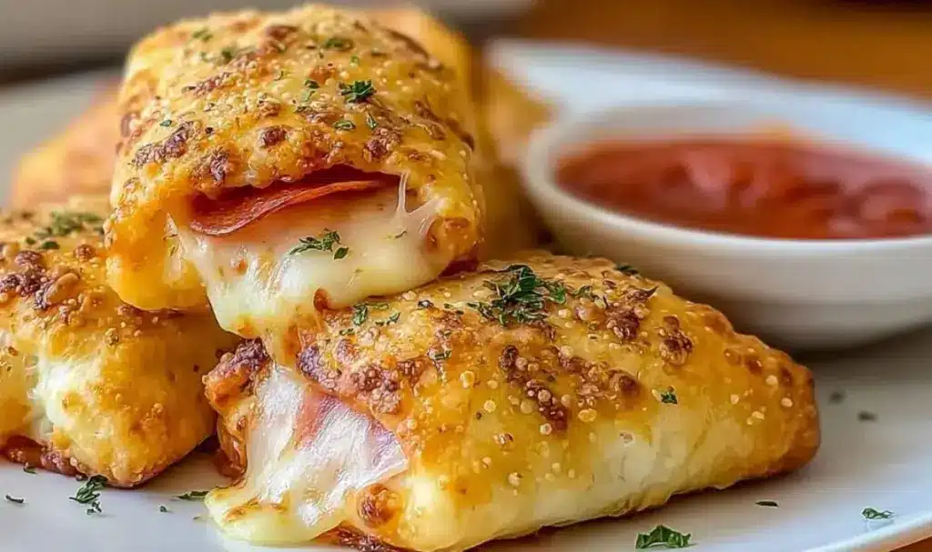 Airfryer Pizzabrötchen: Knuspriger Snack-Hit