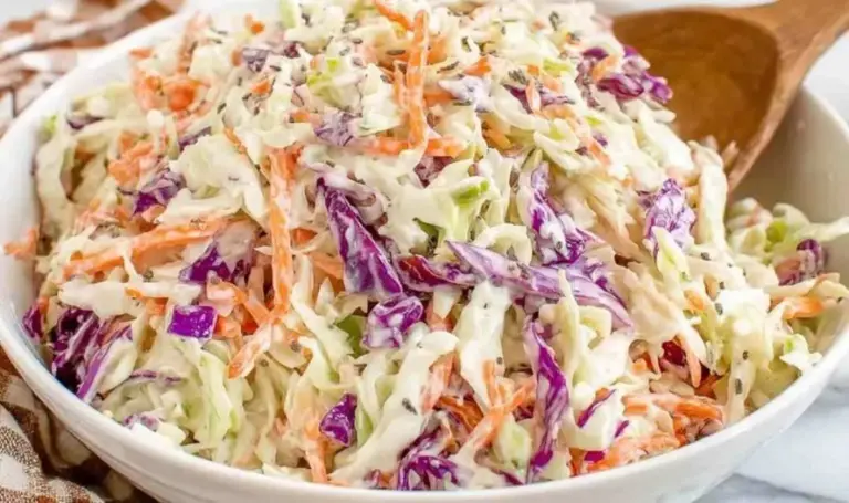 Protein Coleslaw ohne Mayo – Gesunder High Protein Salat