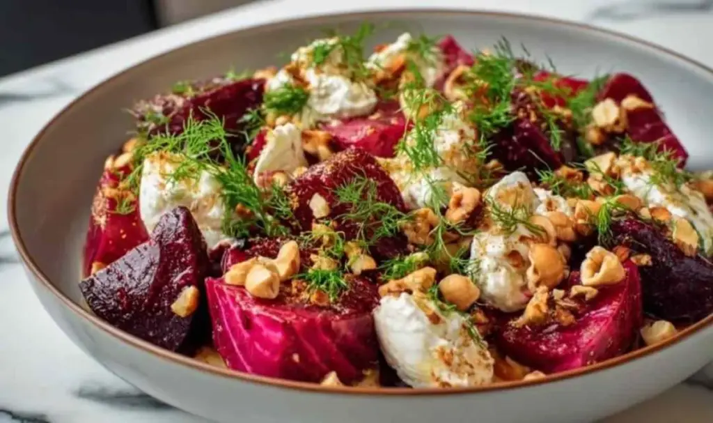 Rote Bete Haselnuss Salat – Gesundes Rezept in 15 Minuten