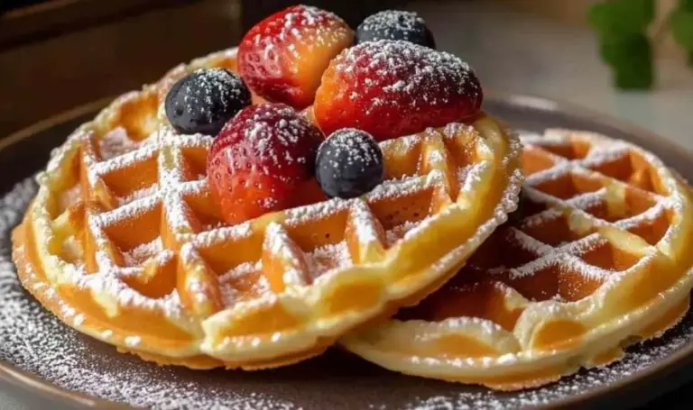 Proteinreiche Skyr Waffeln – Gesundes Frühstücksrezept