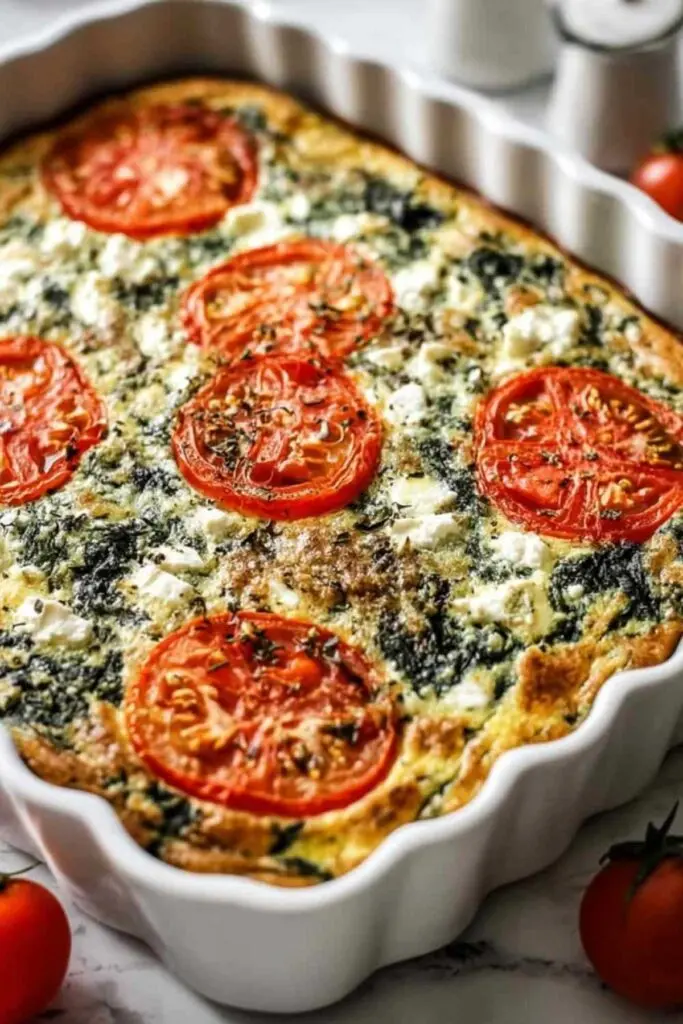 Spinat Feta Auflauf