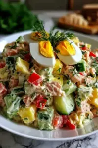 Thunfischsalat mit Ei