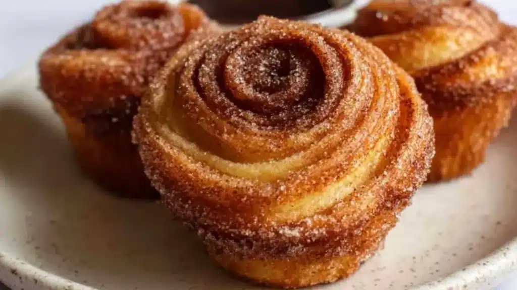 Zimt-Churro-Cruffins – Perfektes Frühstücksrezept