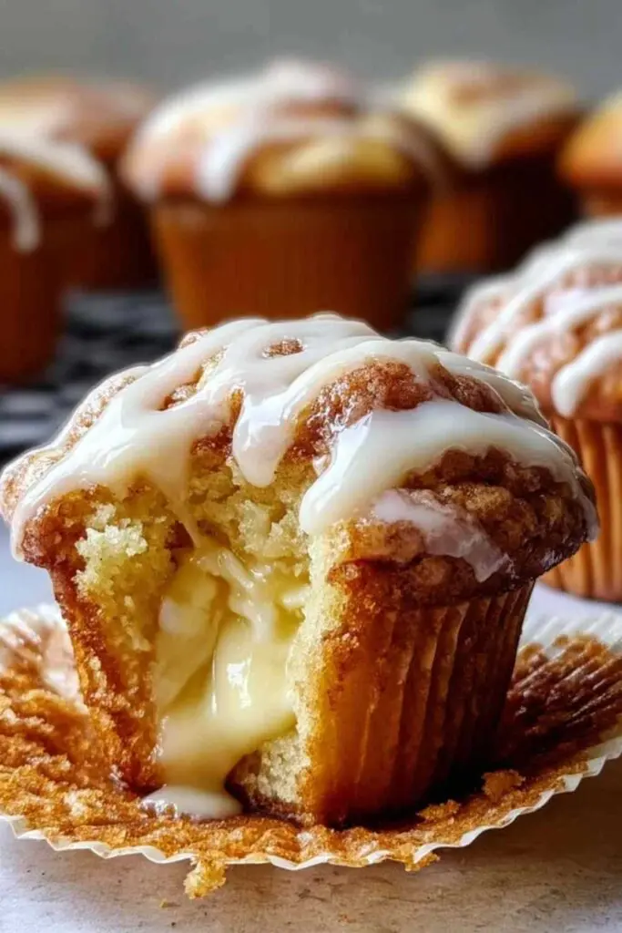Saftige Zimt-Frischkäse-Muffins - Perfektes Frühstücksrezept mit Protein 2 Zimt Frischkäse Muffins Rezept