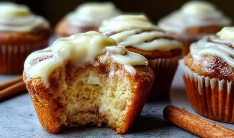 Saftige Zimt-Frischkäse-Muffins – Perfektes Frühstücksrezept mit Protein