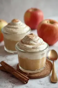 Zimtcreme mit Apfelmus