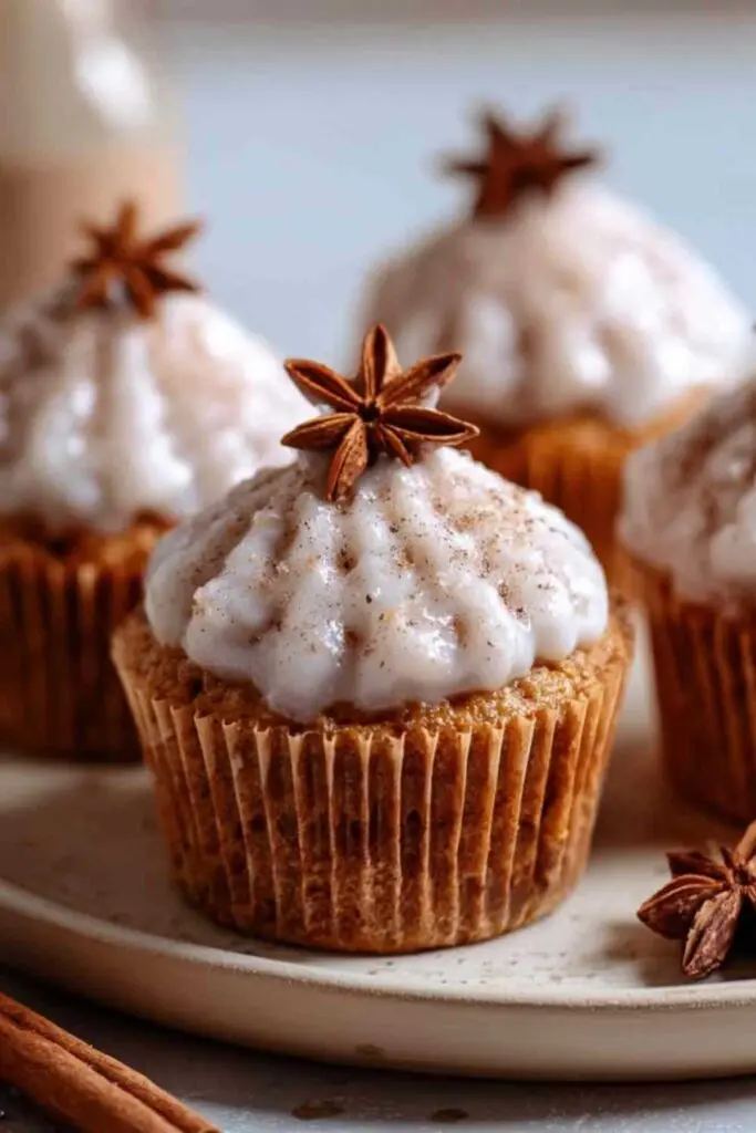 Zimtstern Cupcakes Rezept