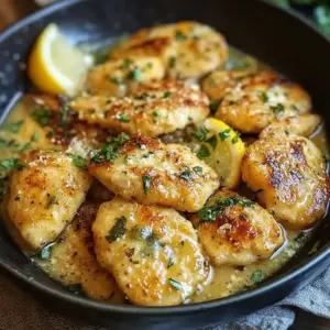 Zitronen-Parmesan-Pfannenhähnchen