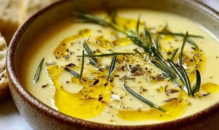 Leichte Zitronen-Rosmarin-Weißbohnensuppe – Schnelles Rezept