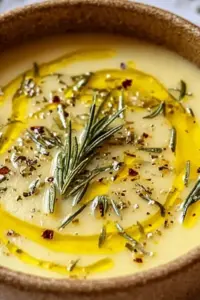 Zitronen-Rosmarin-Weißbohnensuppe