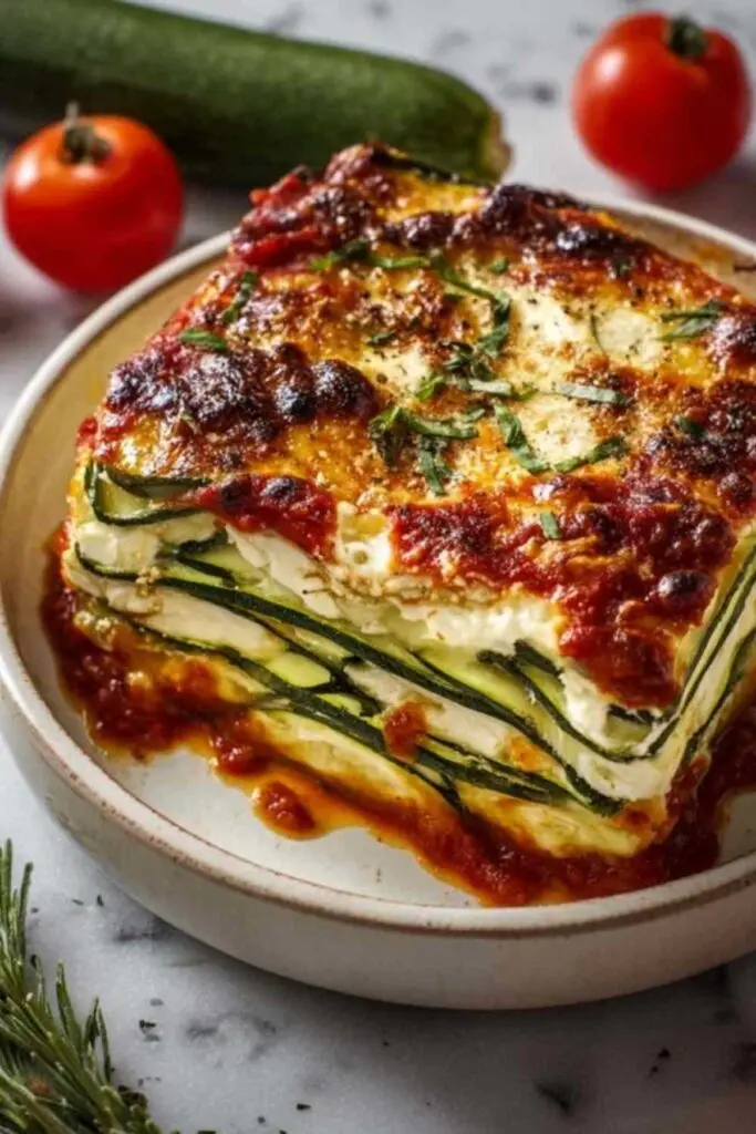 Zucchini Lasagne Rezept