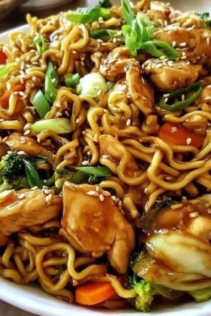 chinesische gebratene nudeln rezept