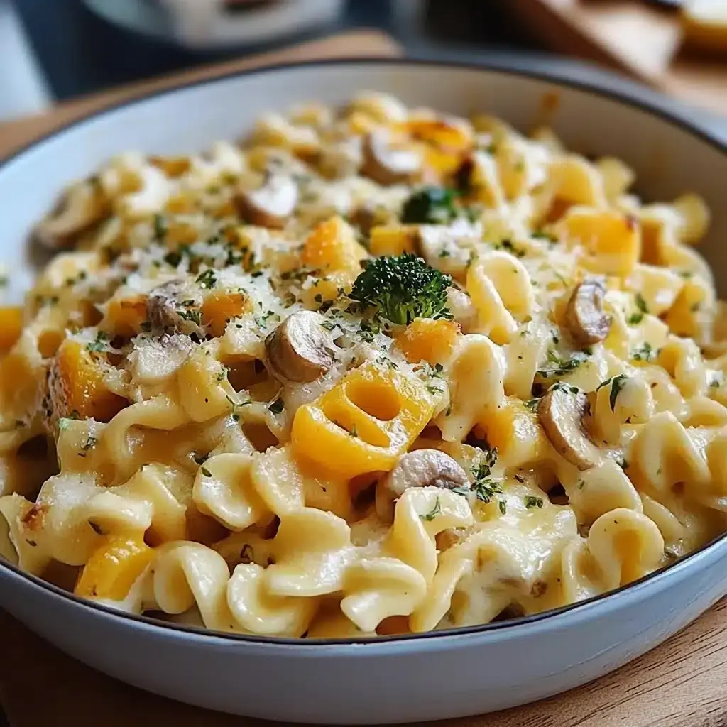 einfacher gemüse nudel auflauf rezept