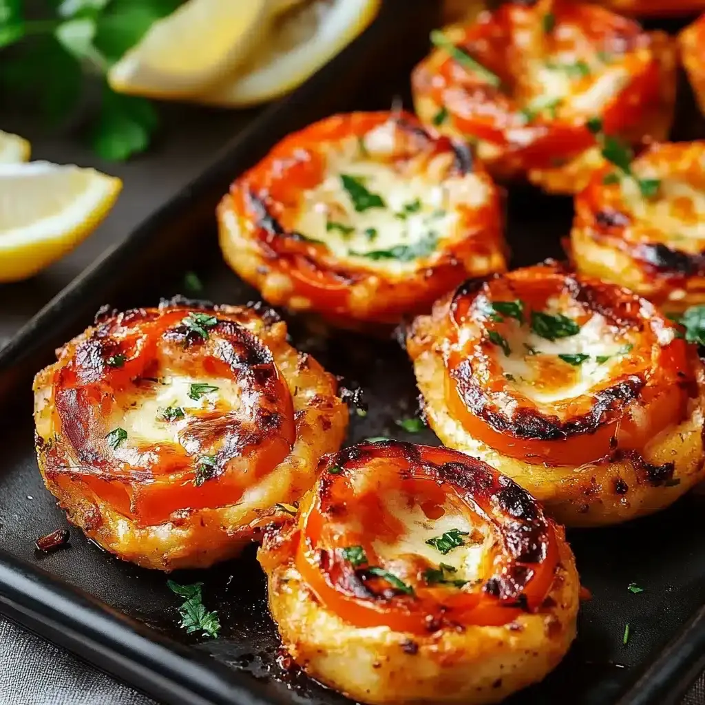 gefüllte paprikaringe rezept