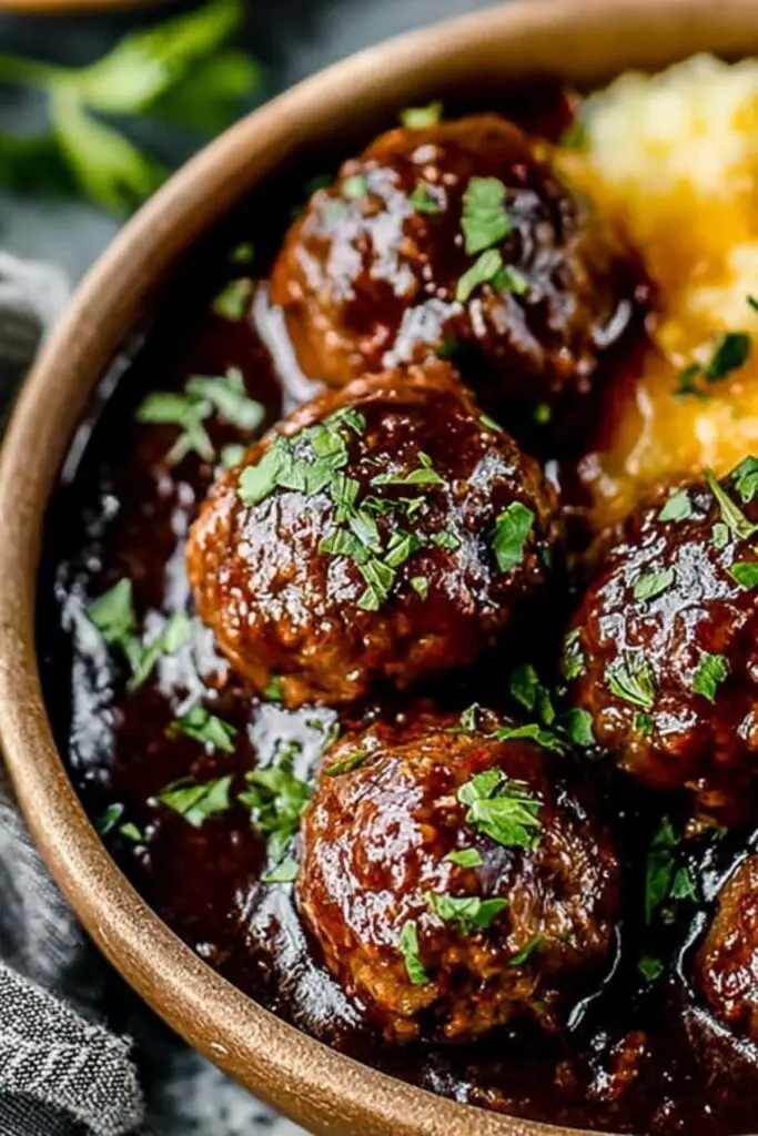 geschmorte rinderfleischbällchen rezept