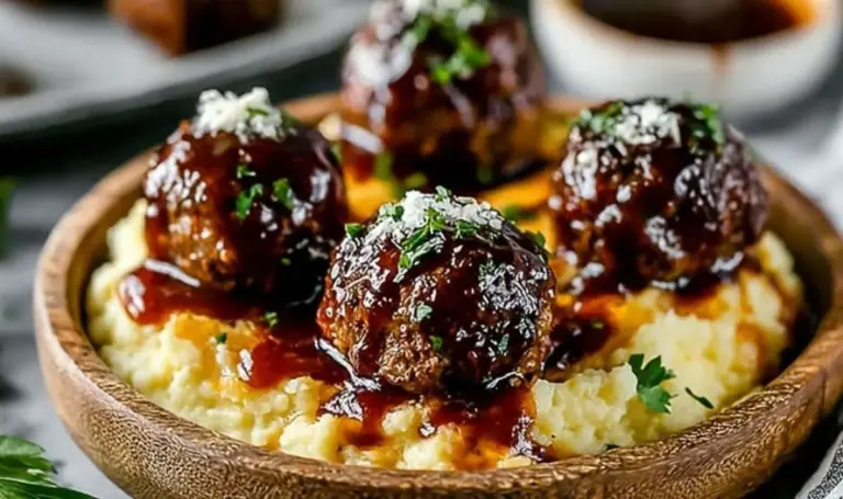 Geschmorte Rinder-Fleischbällchen – Proteinreiches Komfort-Essen