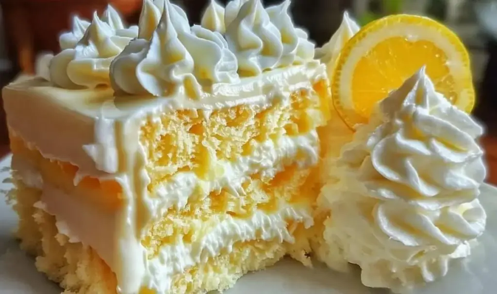 Italienisches Zitronencreme Kuchen Rezept – Elegantes Dessert