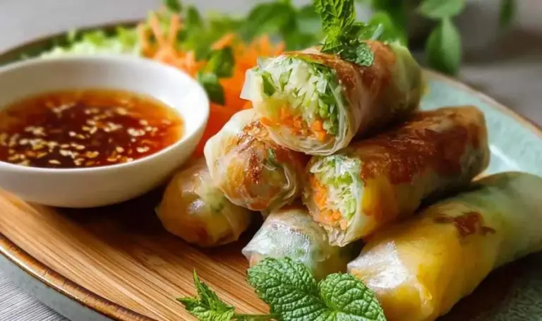 Knusprige Reispapier-Frühlingsrollen – Einfaches asiatisches Rezept