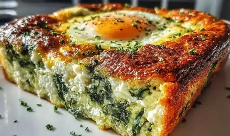Low Carb Spinat-Auflauf mit Feta – Proteinreiches Rezept