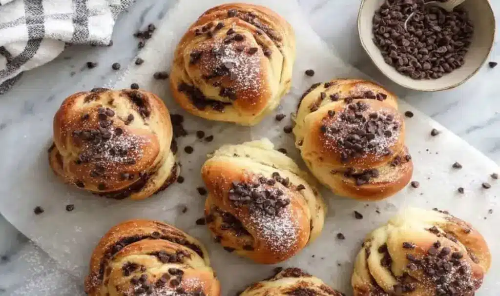 Protein-reiche Schoko-Brötchen in 10 Minuten
