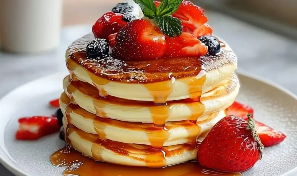 Fluffige Soufflé-Pfannkuchen – Perfektes Frühstücksrezept