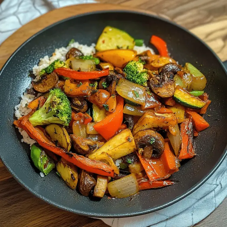 Vegetarische Gemüsepfanne