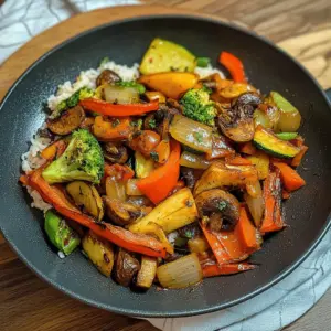 Vegetarische Gemüsepfanne