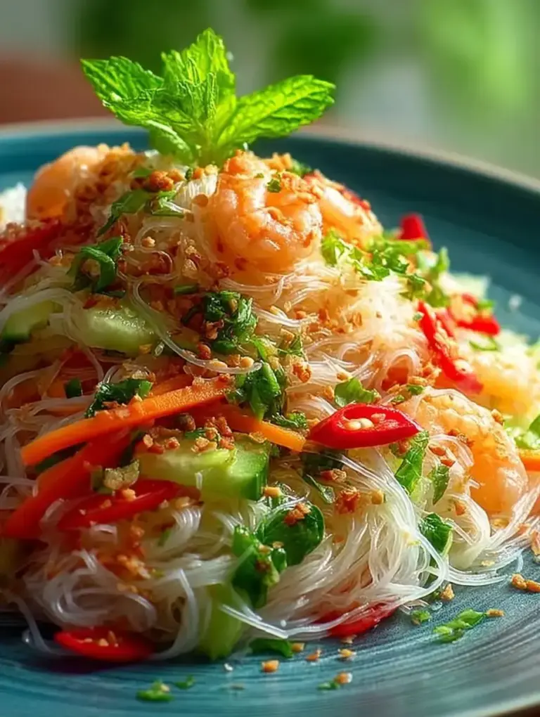 Glasnudel Salat