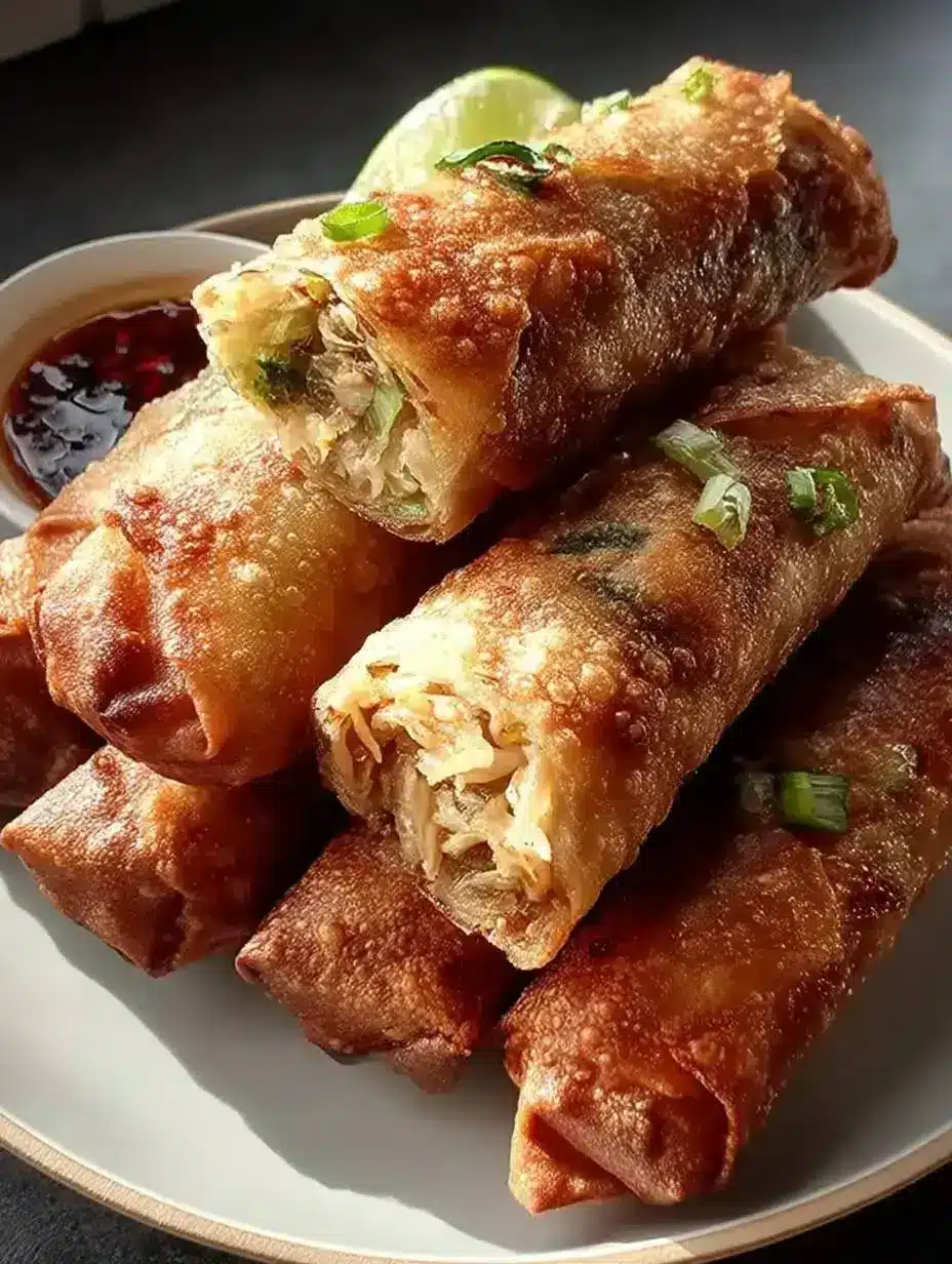 KnusprigeHahnchenFruhlingsrollenHeiluftfritteuse