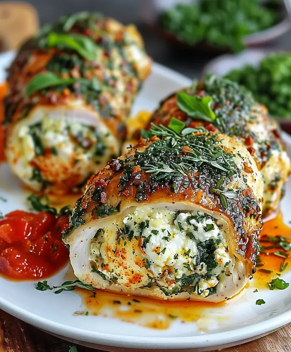 KrauterRicottaHahnchenrollchenRezept