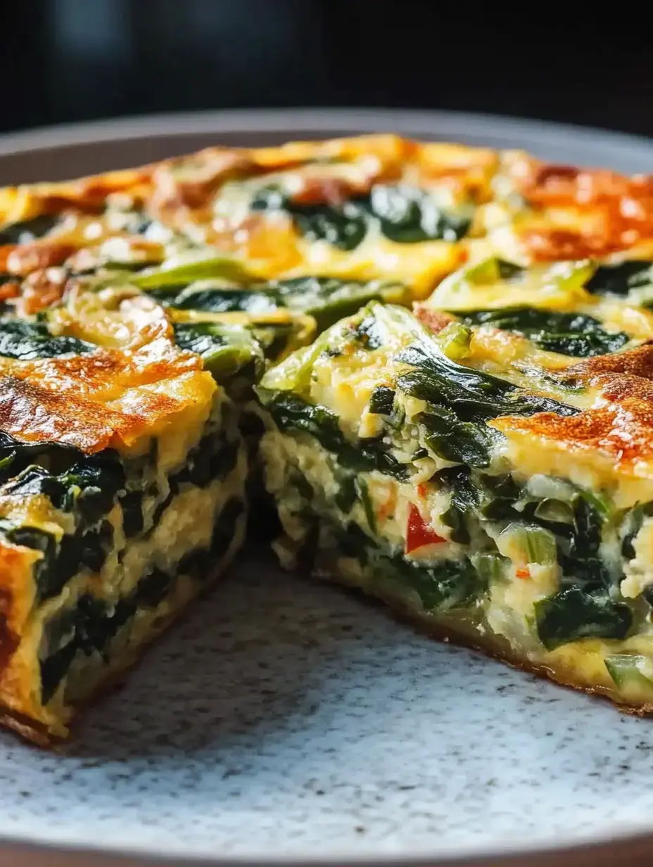 Mangold Frittata einfaches Rezept schnell