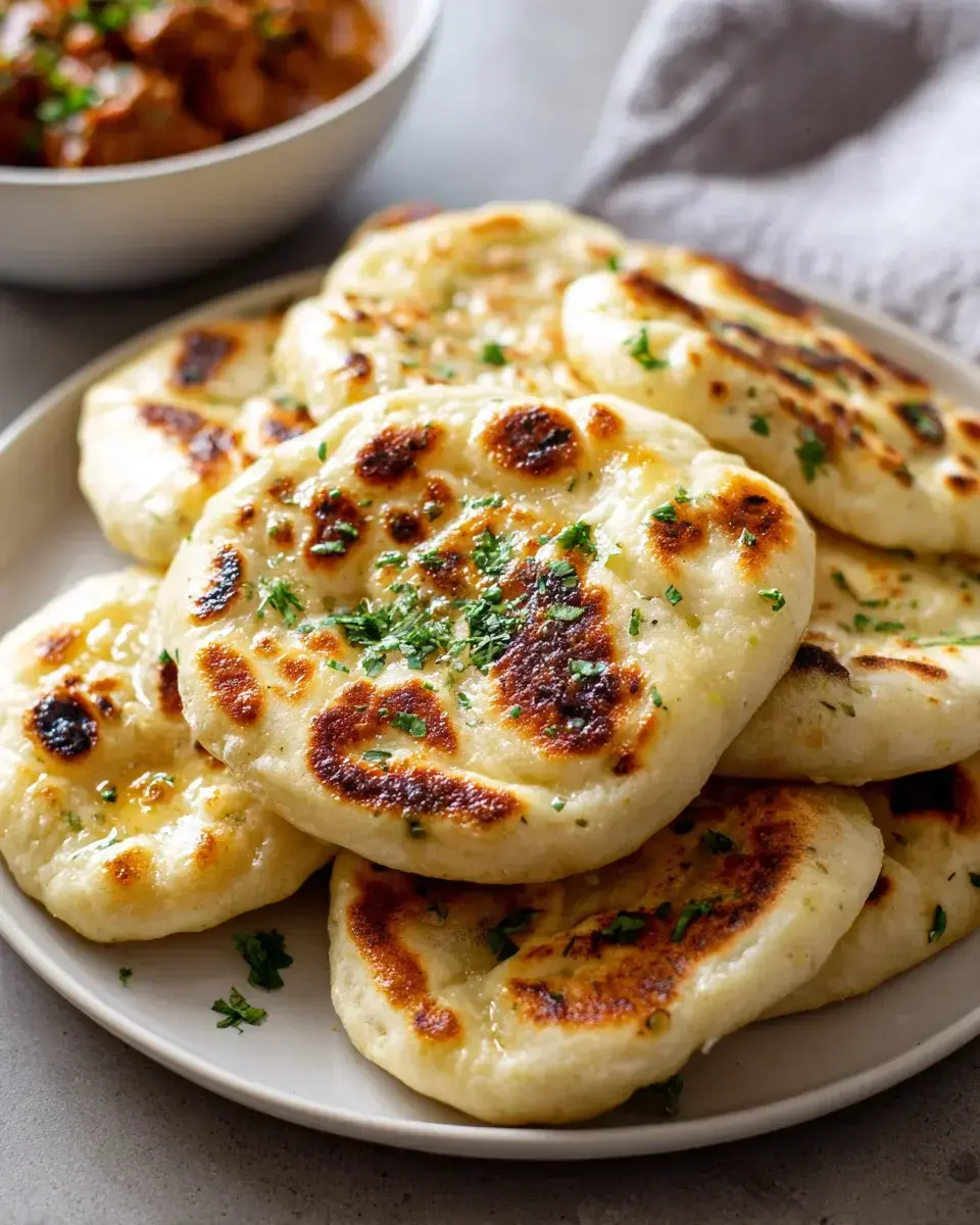 Mini Naan Brote: Perfekte Beilage für Currys & Dips! 3 Mini Naan Brot Curry Beilage