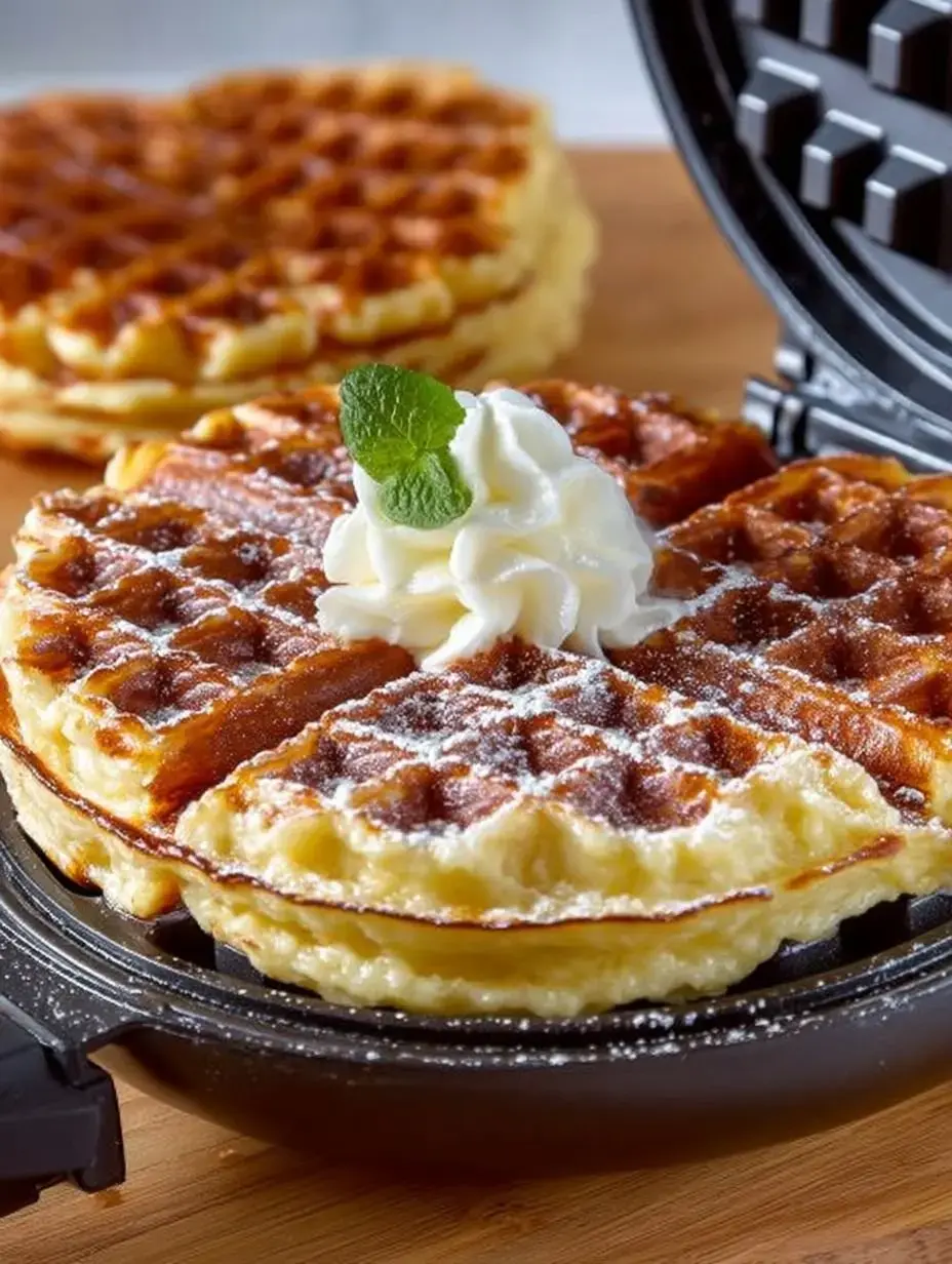 Waffelteig Grundrezept einfach zubereiten