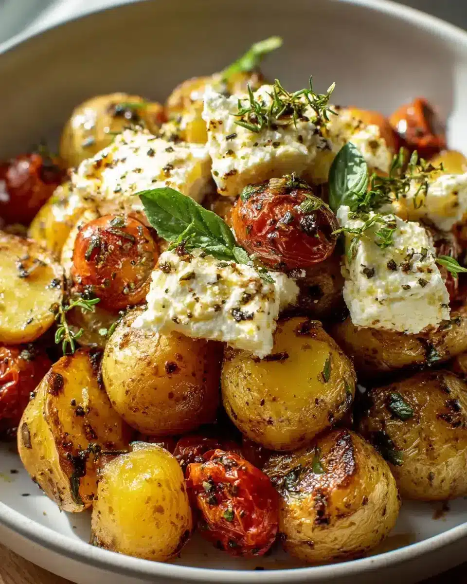 einfaches rezept ofenkartoffeln feta