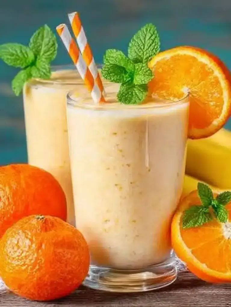 Frühstücks-Smoothie mit Orange: Cremig, Erfrischend & Blitzschnell (10 Min)